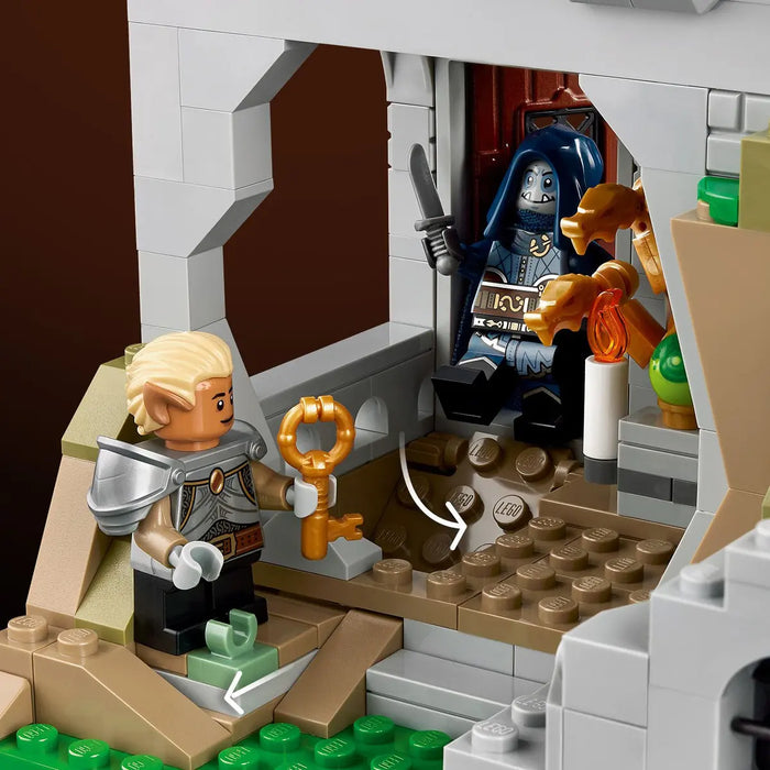 LEGO IDEAS 21348 – DUNGEONS & DRAGONS: AVENTURA DEL DRAGÓN ROJO – SET COLECCIONABLE 18+ – GRADO B (CAJA DAÑADA – BOLSAS SELLADAS – PIEZA SUELTA)