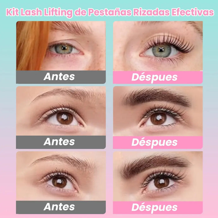 KIT LASH LIFTING SUERDEBAE VS-06MX – PESTAÑAS RIZADAS CON ADHESIVO INCLUIDO LOTE 12 PZAS GRADO B