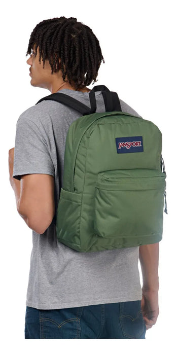 Mochila Jansport Superbreak Plus Deportiva Moderna Unisex varios colores GRADO A