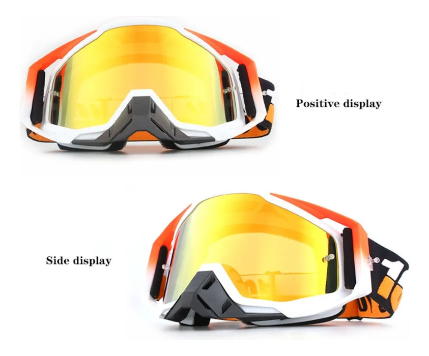 Goglesss Motocross Gafas De Esquí Tacticos Anti Niebla GRADO B