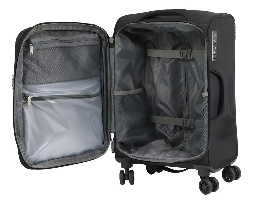 MALETA SAMSONITE DAKAR 2.0 CABINA COLOR NEGRO LISA GRADO A