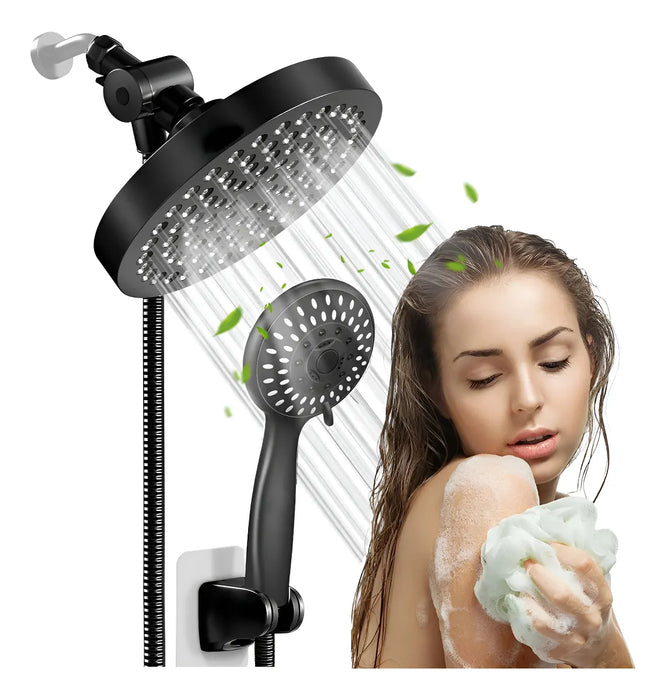 regadera telefono cabezal de ducha redonda alta presion kit GRADO B