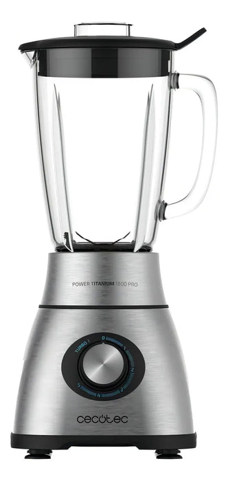 LICUADORA 3948 POWER BLACK TITANIUM 2500MAX CECOTEC 127V NEGRO