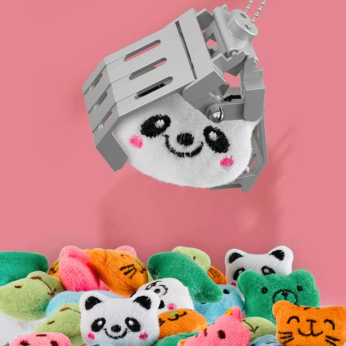 Máquina De Garras De Niños Peluches Juguete Máquina De Garra Color Azul y Rosa GRADO A