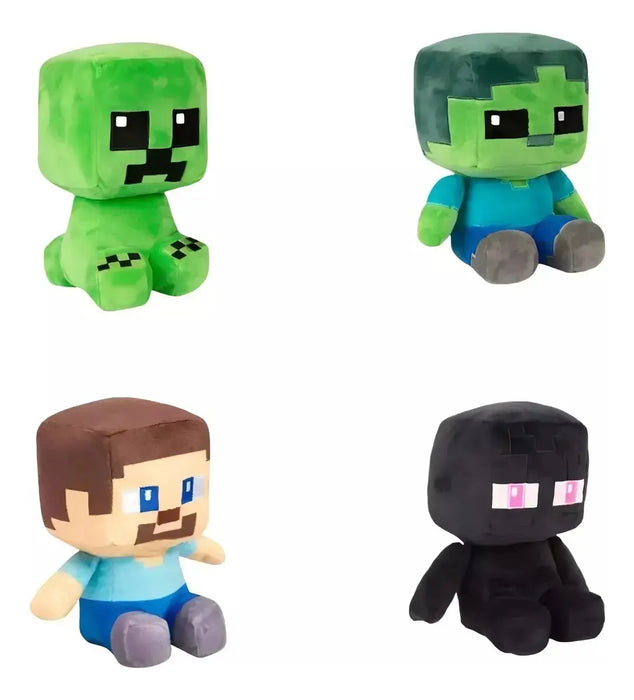 4PZS MINECRAFT JUGUETES DE PELUCHE JUEGO JUGUETES REGALO MIX GRADO B