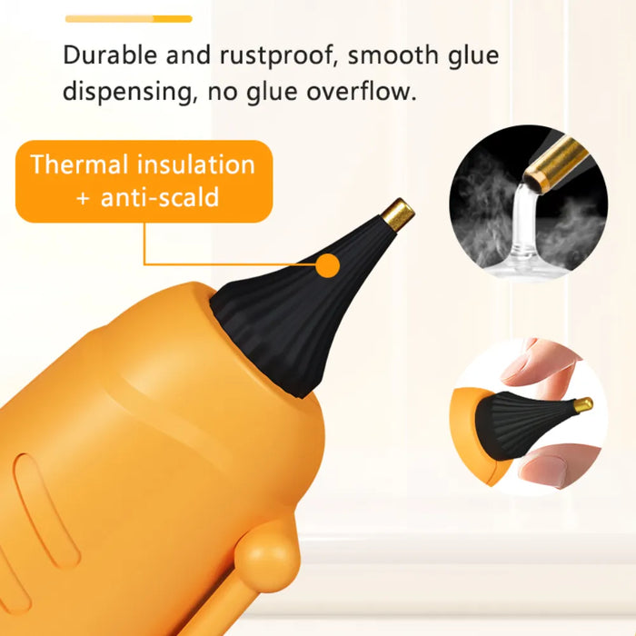 100w Pistola De Silicon Caliente Eléctrica Pegamento, 11mm Grado B