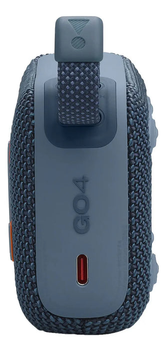 JBL GO 4 JBLGO4 AZUL Bocina JBL Go 4 JBLGO4 portátil con bluetooth waterproof azul  |  GRADO A