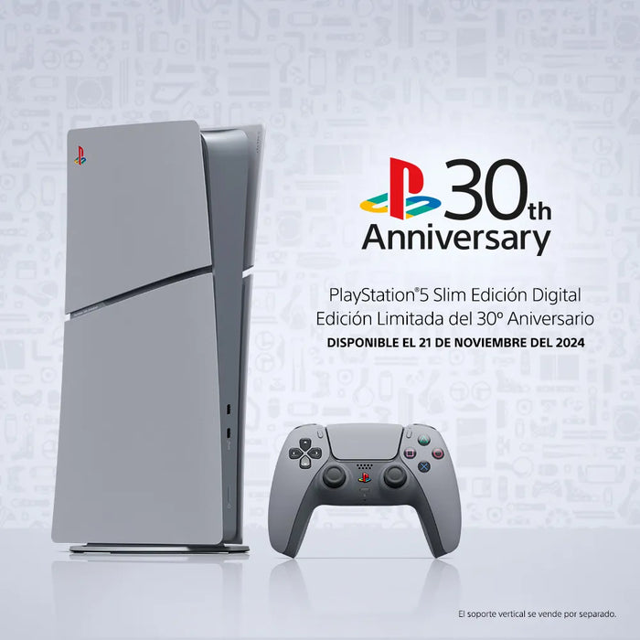 CONSOLA SONY PLAYSTATION 5 DIGITAL EDICION 30º ANIVERSARIO 1 TB GRIS GRADO B