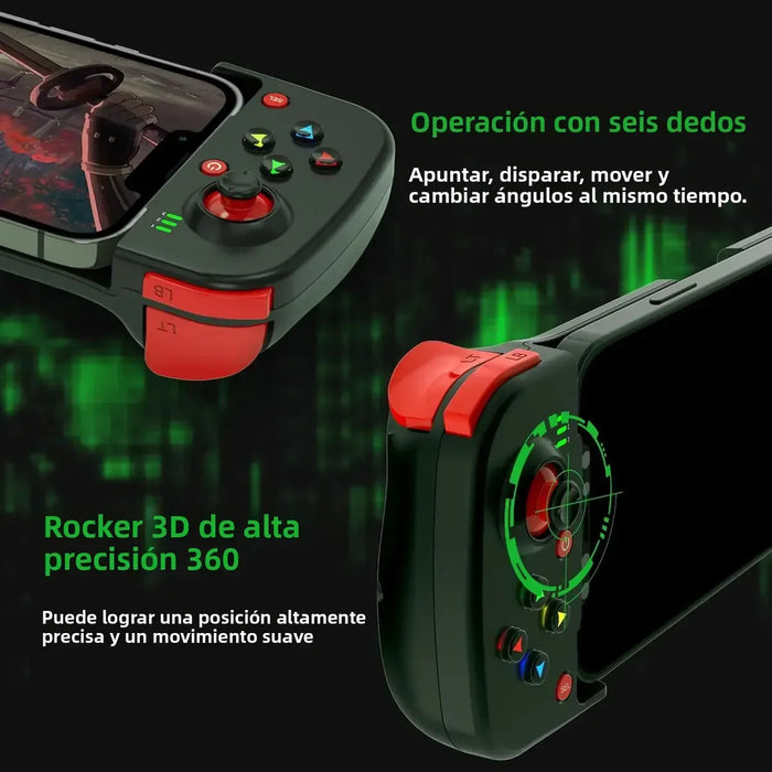 CONTROL JOYSTICK INALÁMBRICO BLUETOOTH PARA ANDROID, IOS,PC   |  GRADO A