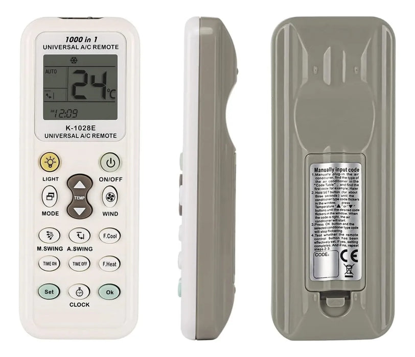 control  universal minisplit lg mirage samsung mabe carrier GRADO B