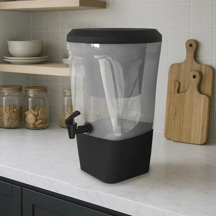Ecofiltro Dispensador Y Filtro De Agua Twist 10 L Negro GRADO B