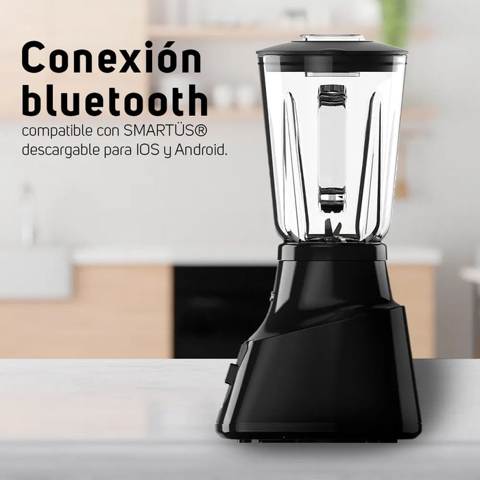 LICUADORA MENINA GLASS ECO TAURUS 1.25 L COLOR NEGRO GRADO A