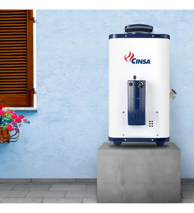 BOILER / CALENTADOR CINSA 9LTS GAS LP 1.5SERVICIOS COLOR BLANCO GRADO B