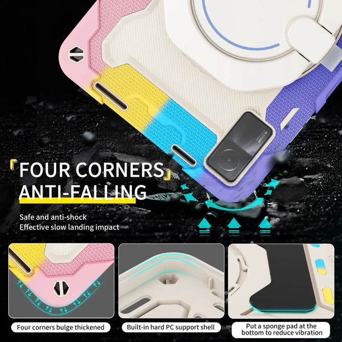 Funda Protector Para Xiaomi Redmi Pad 10.61 2022 Rudo Rosa GRADO B