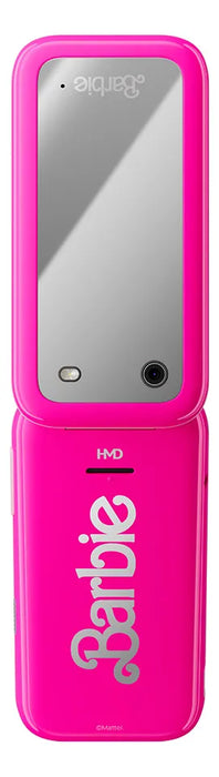 HMD BARBIE TELÉFONO FLIP ROSA CLARO 4G 128MB DESBLOQUEADO DUAL SIM 2 GRADO B