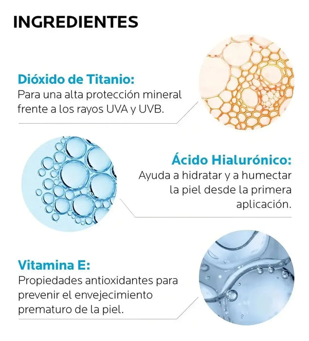 LA ROCHE-POSAY PROTECTOR SOLAR ANTHELIOS MINERAL ONE T3 LOTE 6 PIEZAS   |  GRADO A