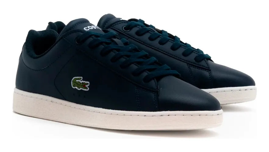 Tenis Lacoste Para Hombre, Carnaby Bl De Piel TALLA 27