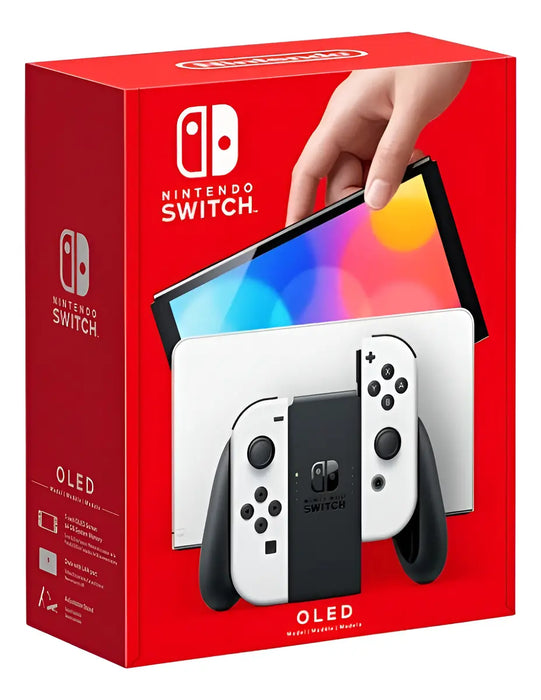 CONSOLA NINTENDO SWITCH OLED BLANCO 64GB 4GB RAM PORTÁTIL GRADO B