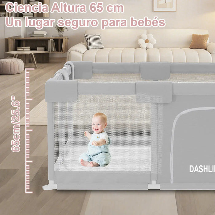CORRALITO PARA BEBE CORRAL 1.2M X 1.2M DE JUEGOS BEBÉS NIÑOS  GRADO A