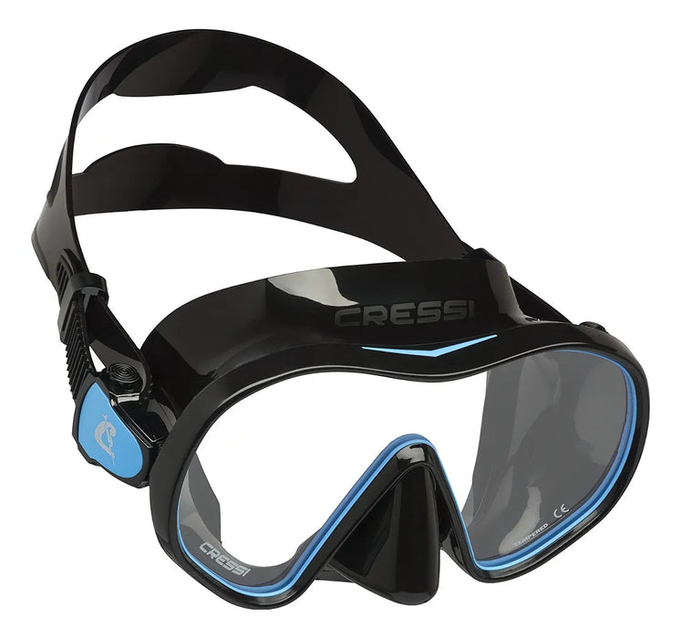 combo cressi f- dual & supernova dry snorkeling y buceo GRADO A