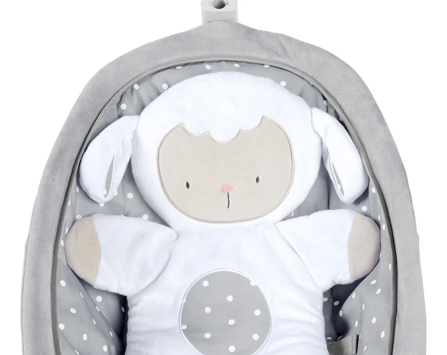 Bouncer Mecedor Ingenuity Rocking 2 en 1 Musical Vibracion Cuddle Lamb Grado B