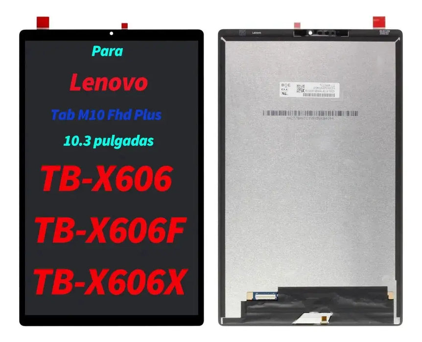 Pantalla Táctil Lcd Para Lenovo M10 Plus Fhd Tb-x606 X606f GRADO B