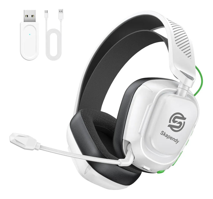 AURICULARES INALÁMBRICOS SKAPENDY VK84 BLANCO Y NEGRO XBOX GRADO B