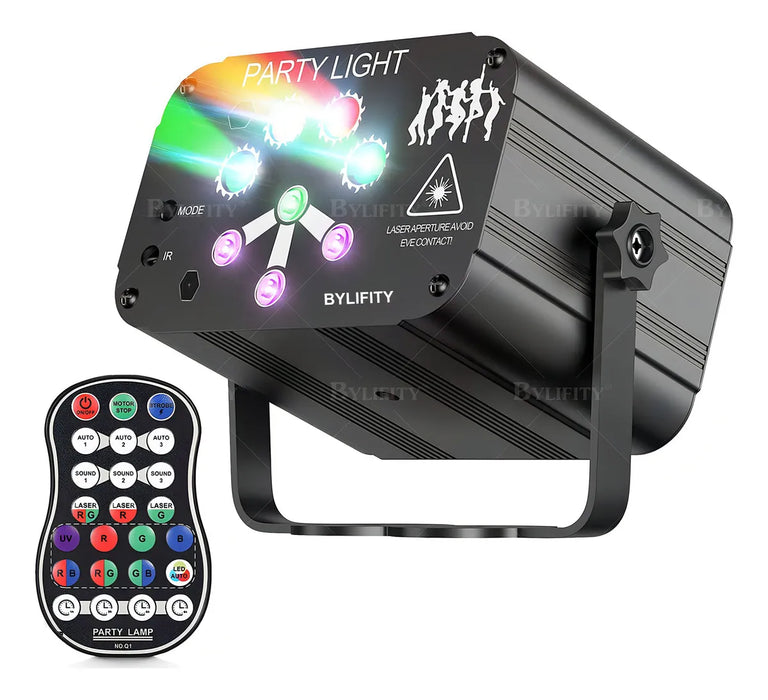 LUCES DE FIESTA BYLIFITY G5416-8-LASER DJ BYLIFITY LED RGB GRADO B