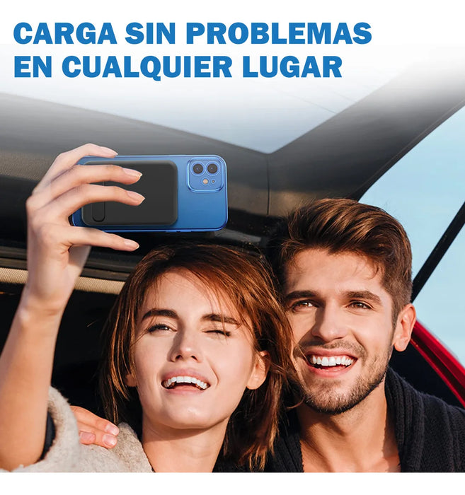 Power Bank Inalambrico Magnetico Carga 10000 Para iPhone  GRADO A.