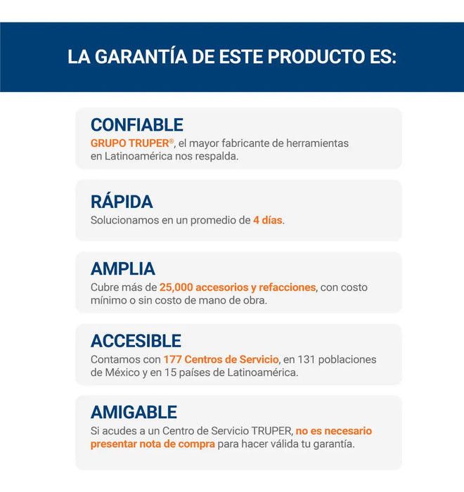 SOLDADORA INVERSORA 100 A, COLOR NARANJA TRUPER SOIN-100T GRADO A
