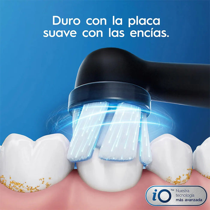 ORAL B CEPILLO ELÉCTRICO SERIES IO2, REMUEVE HASTA 100% MÁS PLACA*, 1 UNIDAD GRADO B