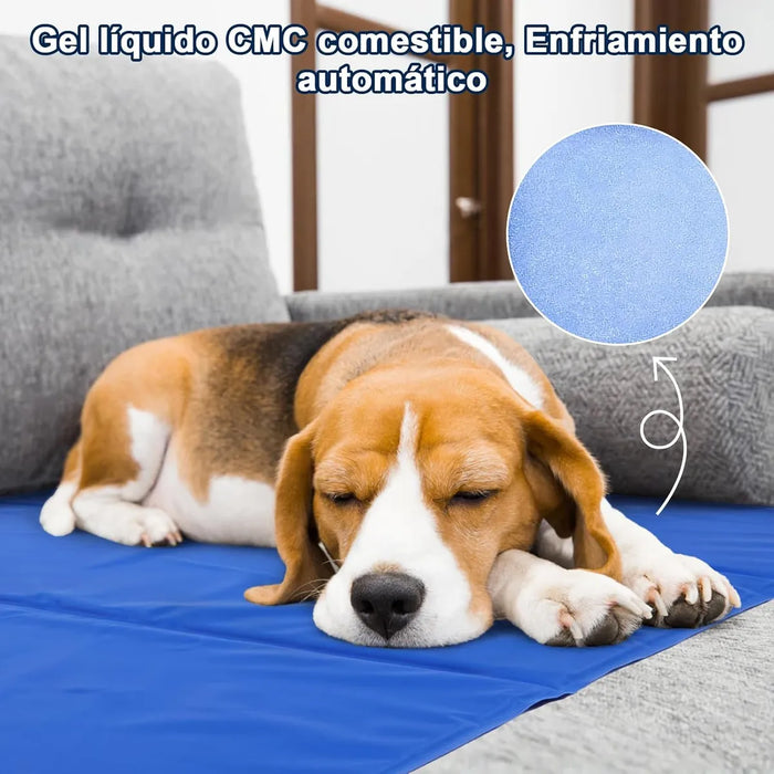 Tapete Perro Refrescante G 96x81 Mascota Calor Playa Fresco Grado B