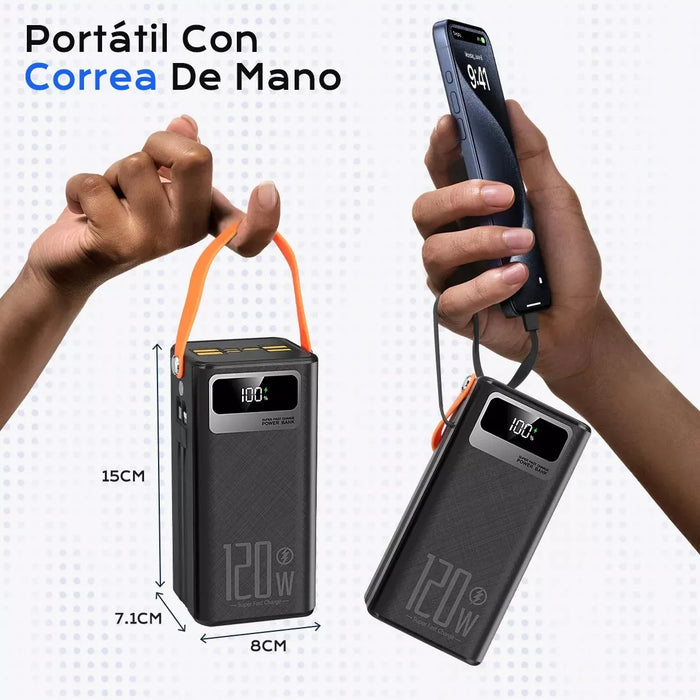 POWER BANK BATERI­A PORTATIL CARGA 60000Mah GRADO B