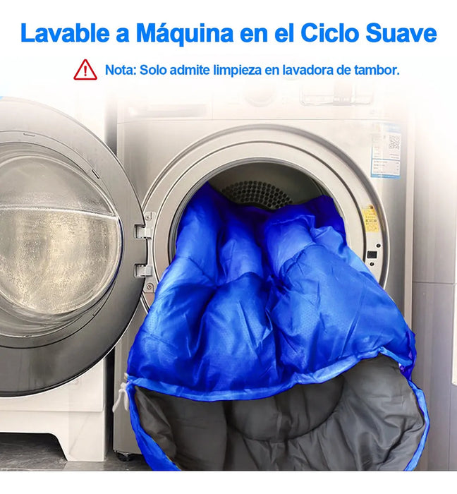 BOLSA DE DORMIR PARA ACAMPAR FORRO EXTRAIBLE SACO DE DORMIR GRADO B