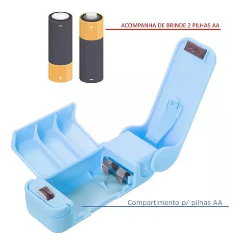 mini sellador bolsas de plastico celofan portatil 650