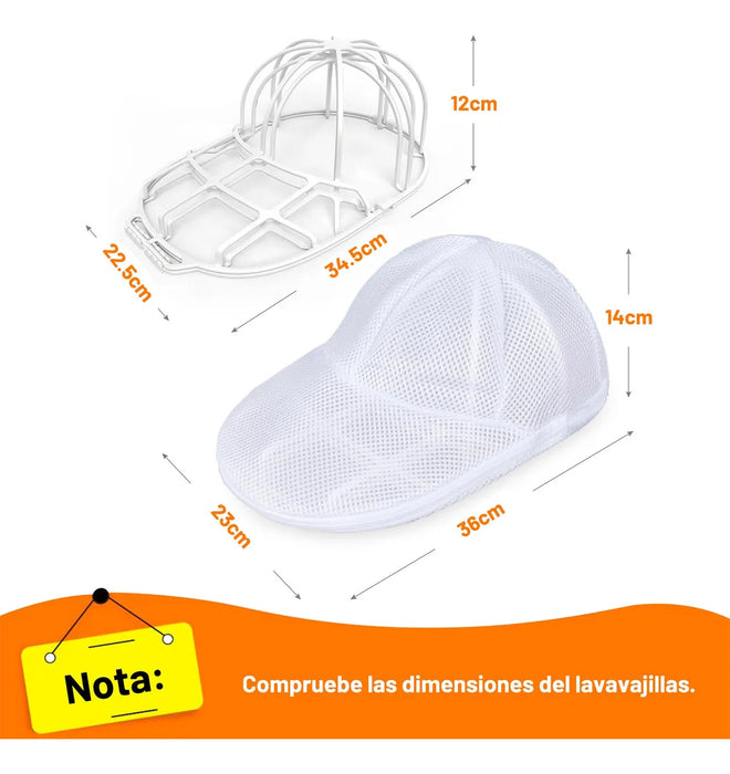 Soporte para sombreros para evitar que se deformen blanco y negro GRADO B