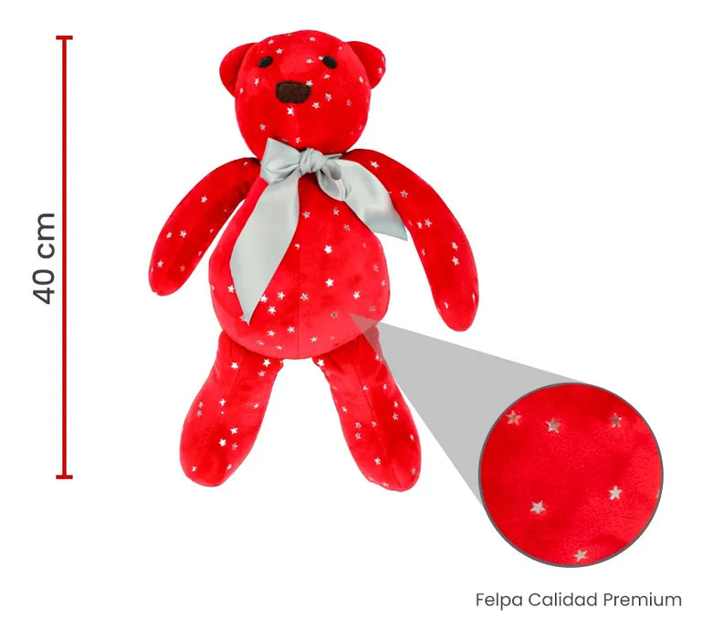 Oso De Peluche Decorativo Navideno 60 Cm  Suenos De Navidad