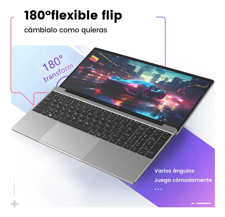 🔥 Laptop de Alto Rendimiento: 16GB RAM + 512GB SSD | Intel Celeron N5095 | Windows 11 P GRADO A📦💻