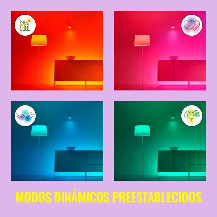 TIRA LED INTELIGENTE WIZ RGB 30 METROS LUZ MULTICOLOR RGB