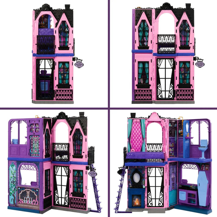 MONSTER HIGH CASA DE MUÃ±ECAS HOTEL BOO-TIQUE MULTICOLOR Grado B