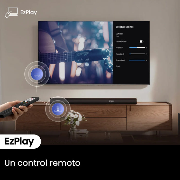 HISENSE BARRA DE SONIDO AX5100Q, 5.1 CH 580W NEGRO GRADO B.