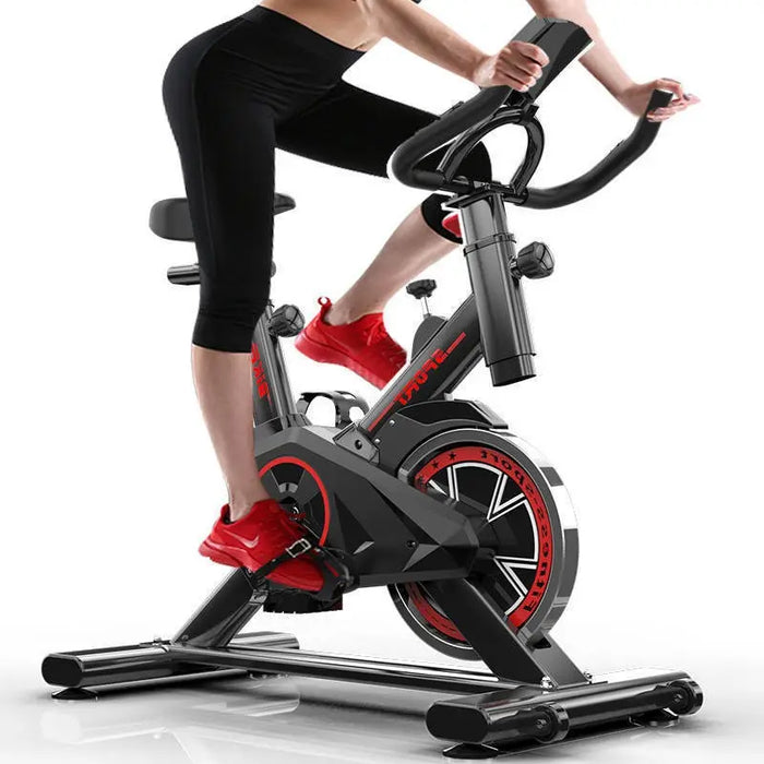 BICICLETA FIJA 15 KG ESTÁTICA PARA SPINNING CARDIO FITNESS GRADO B