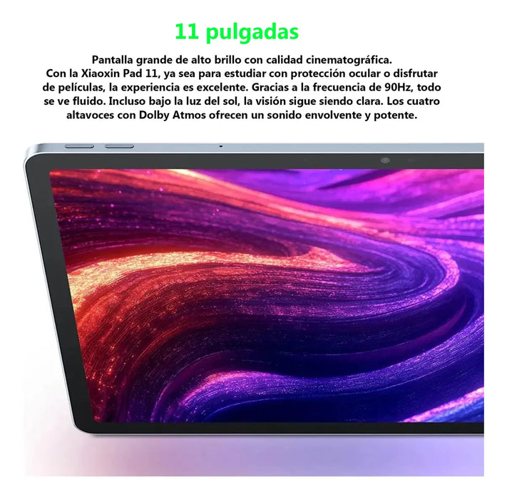 TABLET TIPO Lenovo Xiaoxin Pad 11 Wifi 6 Gb 128 Gb Tb335fc 2025 Luna Grey Global ROM   |  GRADO B