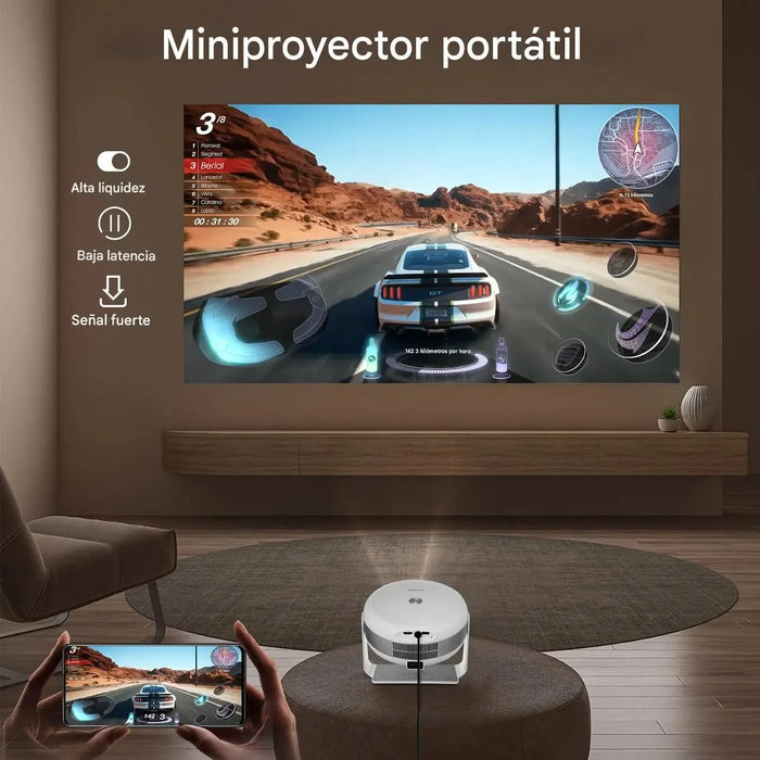 Proyector Portátil Para El Hogar T269pro Blanco GRADO A