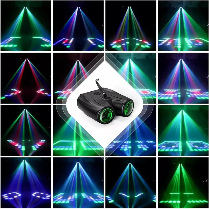 Luces Dj Para Fiesta Laser 128 Led Proyeccion escenario Rgb GRADO B