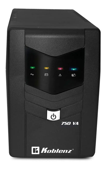 No Break / UPS Interactivo Koblenz 7616 USB/R 750VA / 450W | Color Negro | Grado B