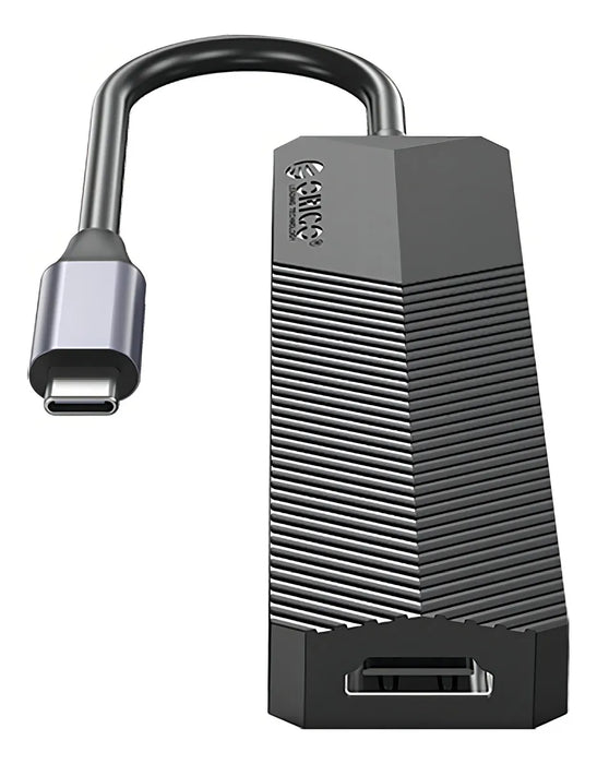 6 en 1 usb hub adaptador pd 3.0 tipo c hdmi 4k 5gbps orico893 GRADO B
