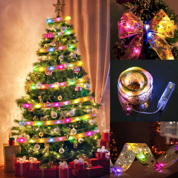 Cinta Luz Decoración Árbol Navidad 10m/100 Led
