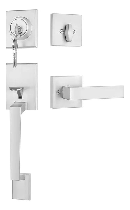BANNA CERRADURA DE PUERTA DE ENTRADA DE CASA MODERNA ELEGANTE