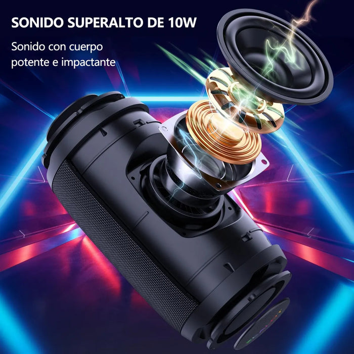 BOCINA BLUETOOTH PORTÁTIL ZEALOT S49 20W RESI GRADO A